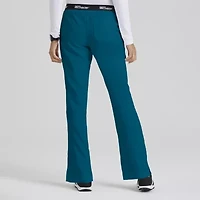 Grey's Anatomy™ by Barco Classic 4275 Aubrey 3-Pocket Low-Rise Flared Leg Womens Plus Tall Moisture Wicking Scrub Pant