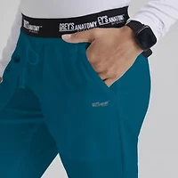 Grey's Anatomy™ by Barco Classic 4275 Aubrey 3-Pocket Low-Rise Flared Leg Womens Petite Moisture Wicking Scrub Pant