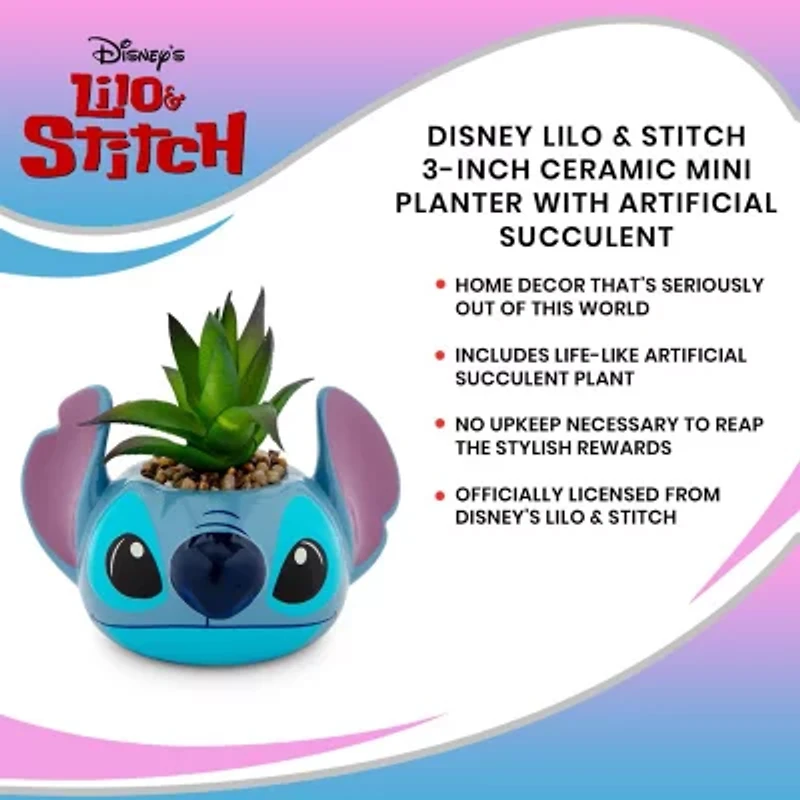 Disney Collection Stitch Mini Planter