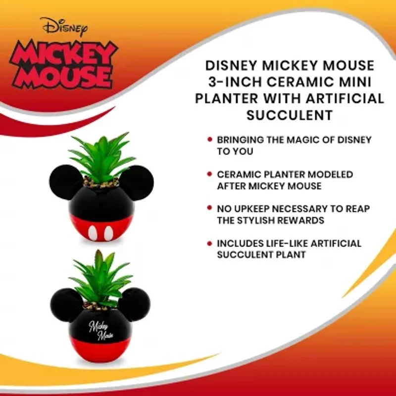 Disney Collection Mickey Mouse Mini Planter Planter
