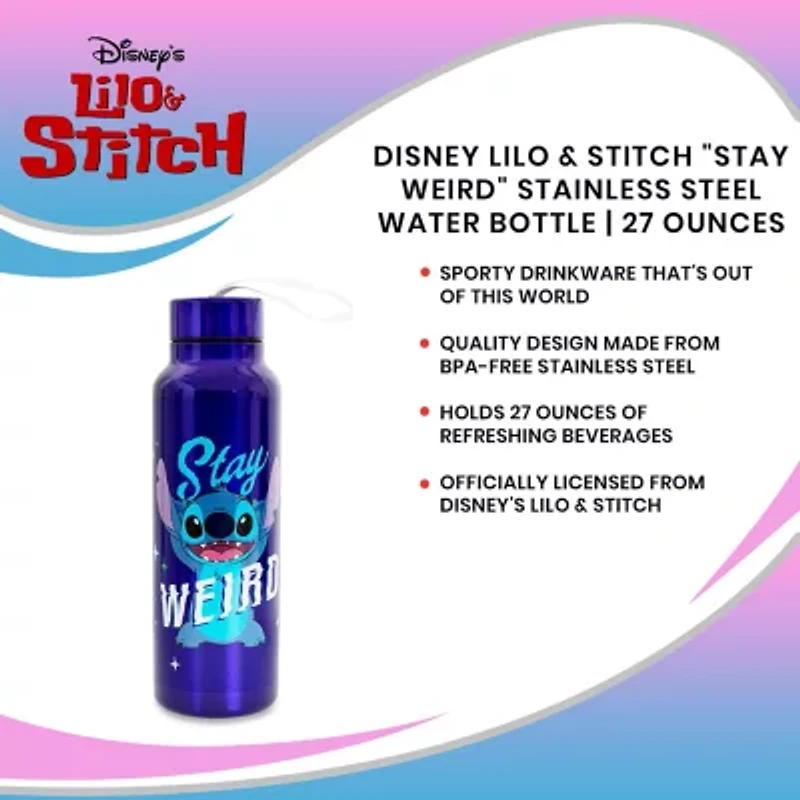 Disney Collection Lilo & Stitch 27 Oz. Water Bottle