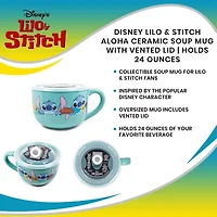 Disney Collection Lilo & Stitch 24 Ounce Soup Mug 2-pc. Lilo & Stitch Coffee Mug