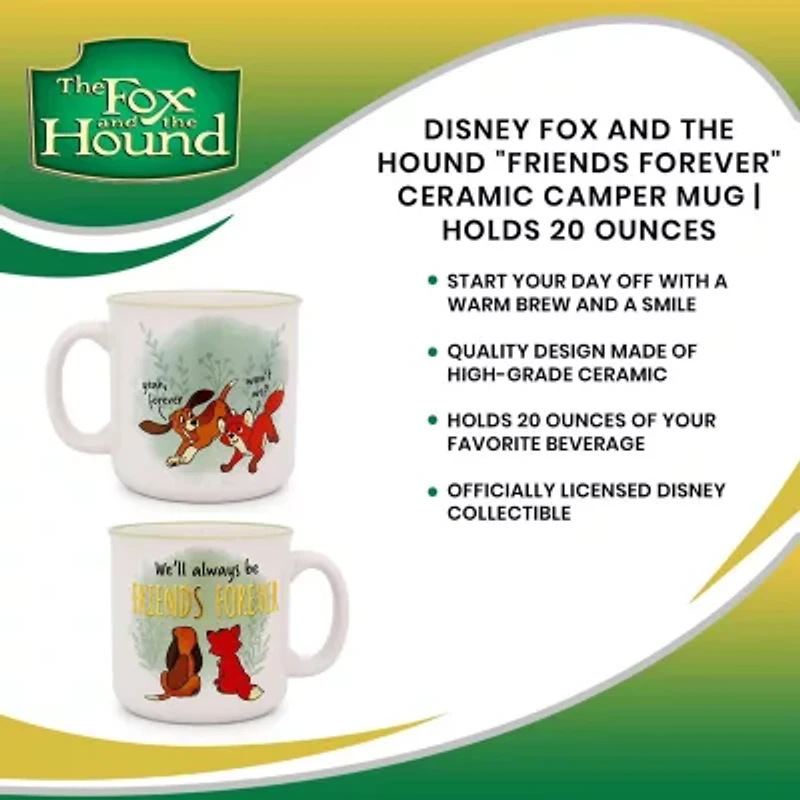 Disney Collection Fox And The Hound Mug Coffee Mug