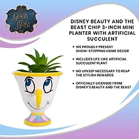 Disney Collection Beauty & The Beast Chip Planter Planter