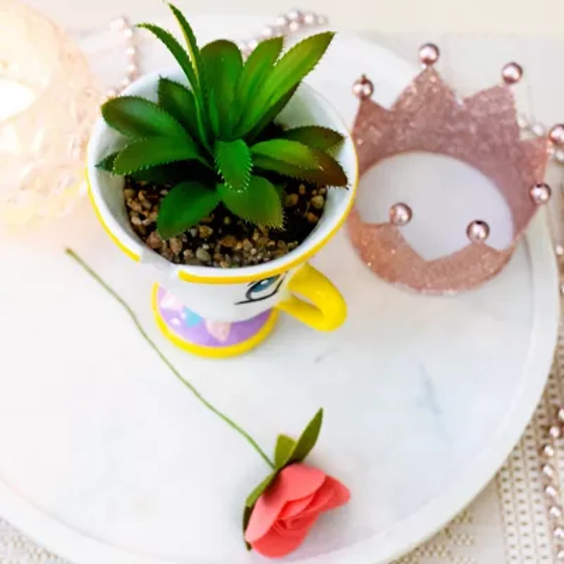 Disney Collection Beauty & The Beast Chip Planter Planter