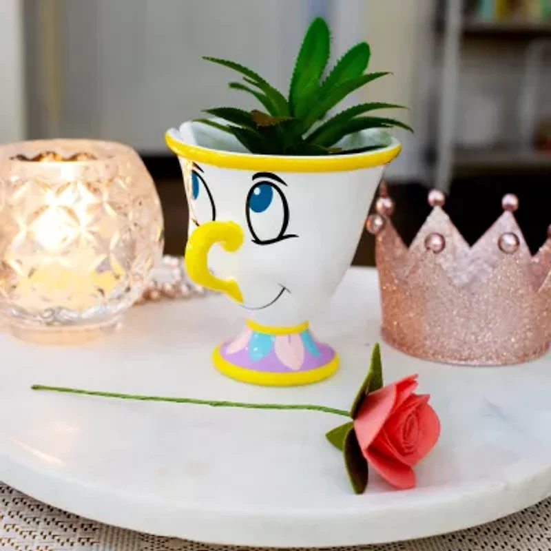 Disney Collection Beauty & The Beast Chip Planter Planter