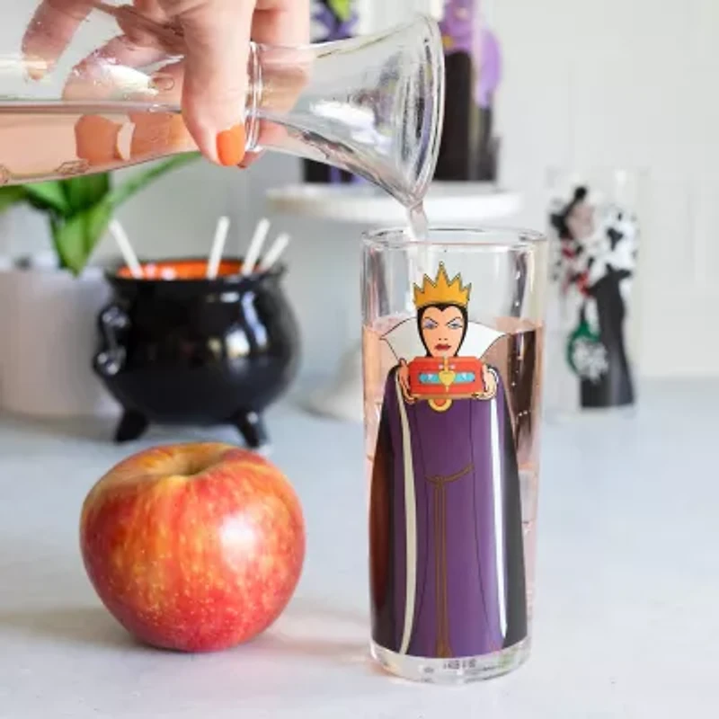 Disney Collection Villains 4 Piece 10 Oz Tumbler Set 4-pc. Tumbler Glass