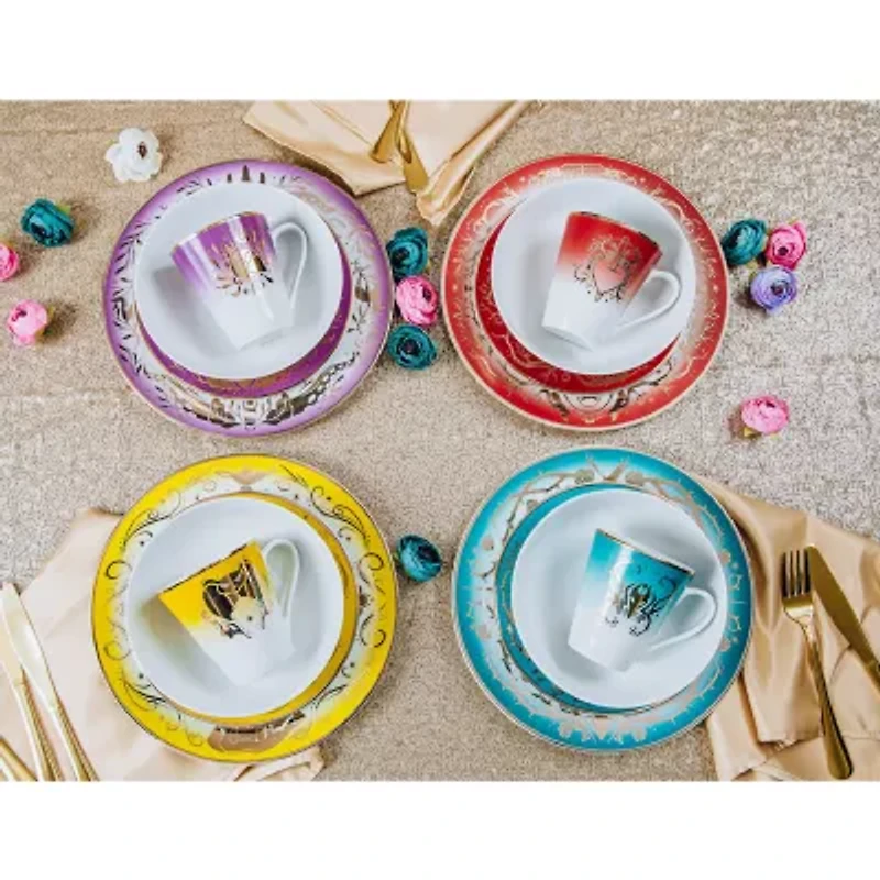 Disney Villains 16 Piece Dinnerware Set