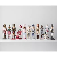 North Pole Trading Co. 7in Santa Christmas Nutcracker