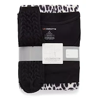 Liz Claiborne Womens Crew Neck Long Sleeve 4-pc. Pajama Sets