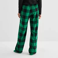 Sleep Chic Womens Fleece Pajama Pants With Sock