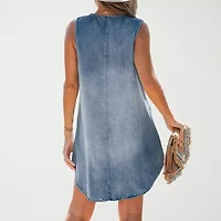 CUPSHE Womens Petite Sleeveless A-Line Dress