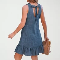 CUPSHE Womens Petite Sleeveless A-Line Dress