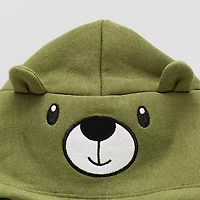 Little Stitch Hooded Bear Baby Boys 3-pc. Pant Set