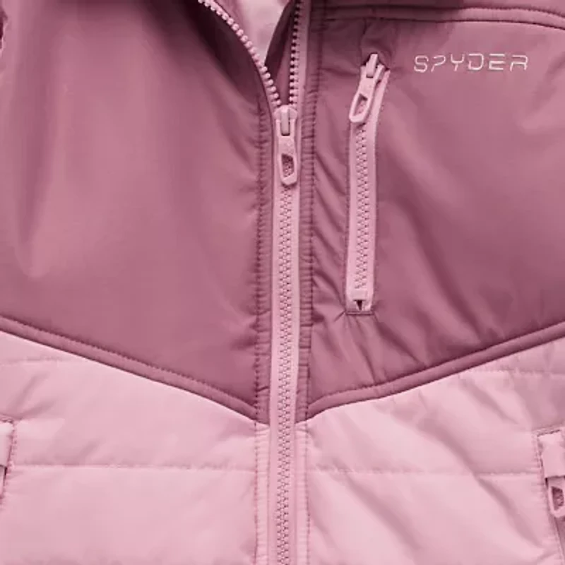 Spyder Little & Big Kid Girls Hooded Heavyweight Utility Jacket