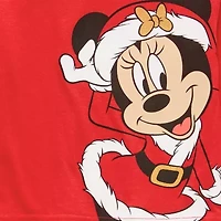 Disney Toddler Girls Crew Neck Long Sleeve Regular Fit Minnie Mouse Graphic T-Shirt