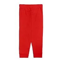 Disney Collection Toddler Boys Cars Crew Neck Long Sleeve 4-pc. Pajama Sets