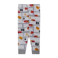 Disney Collection Toddler Boys Cars Crew Neck Long Sleeve 4-pc. Pajama Sets