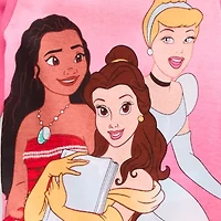 Disney Collection Toddler Girls Princess Crew Neck Long Sleeve 4-pc. Pajama Sets