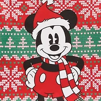 Toddler Boys Crew Neck Long Sleeve Regular Fit Mickey Mouse Graphic T-Shirt