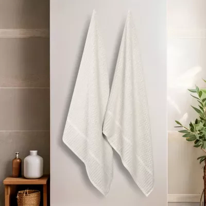 SUPERIOR® Juno Collection | 80% Cotton 20% Viscose 2-pc. Bath Sheet
