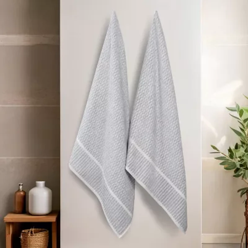 SUPERIOR® Juno Collection | 80% Cotton 20% Viscose 2-pc. Bath Sheet