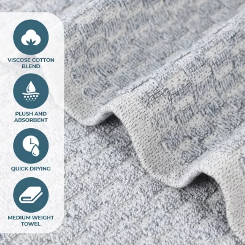 SUPERIOR® Juno Collection | 80% Cotton 20% Viscose 2-pc. Bath Sheet