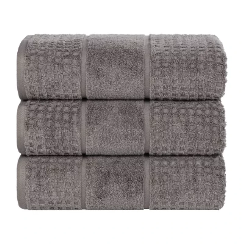 SUPERIOR® Napa Collection | 100% Cotton 3-pc. Quick Dry Bath Towel