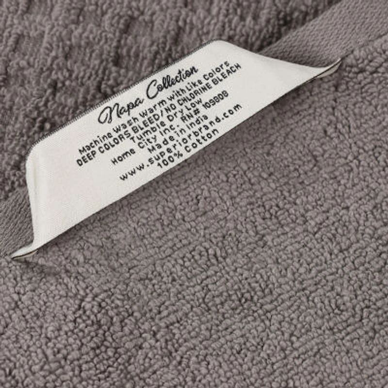 SUPERIOR® Napa Collection | 100% Cotton 3-pc. Quick Dry Bath Towel
