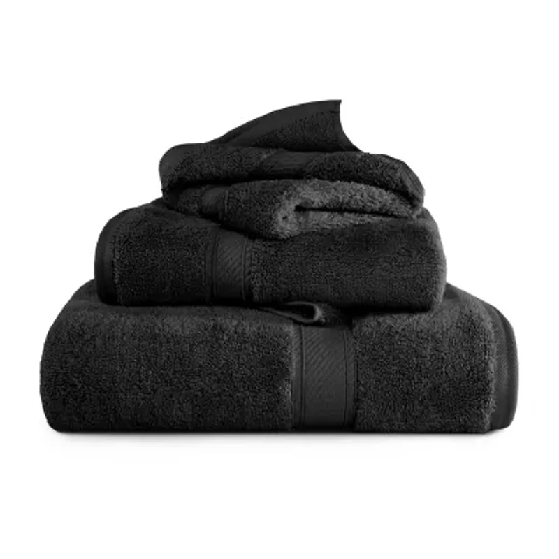 SUPERIOR® Madison Collection | Plush Egyptian Cotton 3-pc. Quick Dry Solid Bath Towel Set