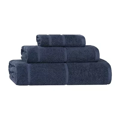 SUPERIOR® Mile Collection | 80% Cotton 20% Viscose 3-pc. Quick Dry Solid Bath Towel Set