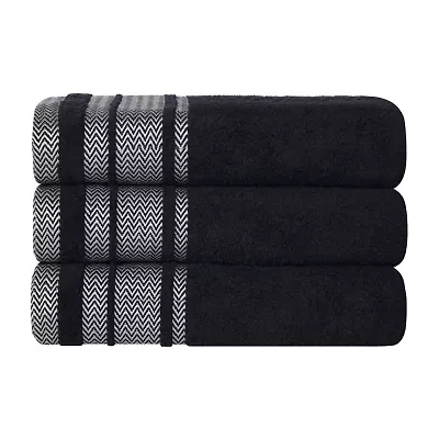 SUPERIOR® Hays Collection | 100% Cotton 3-pc. Quick Dry Bath Towel