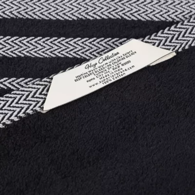 SUPERIOR® Hays Collection | 100% Cotton 3-pc. Quick Dry Bath Towel