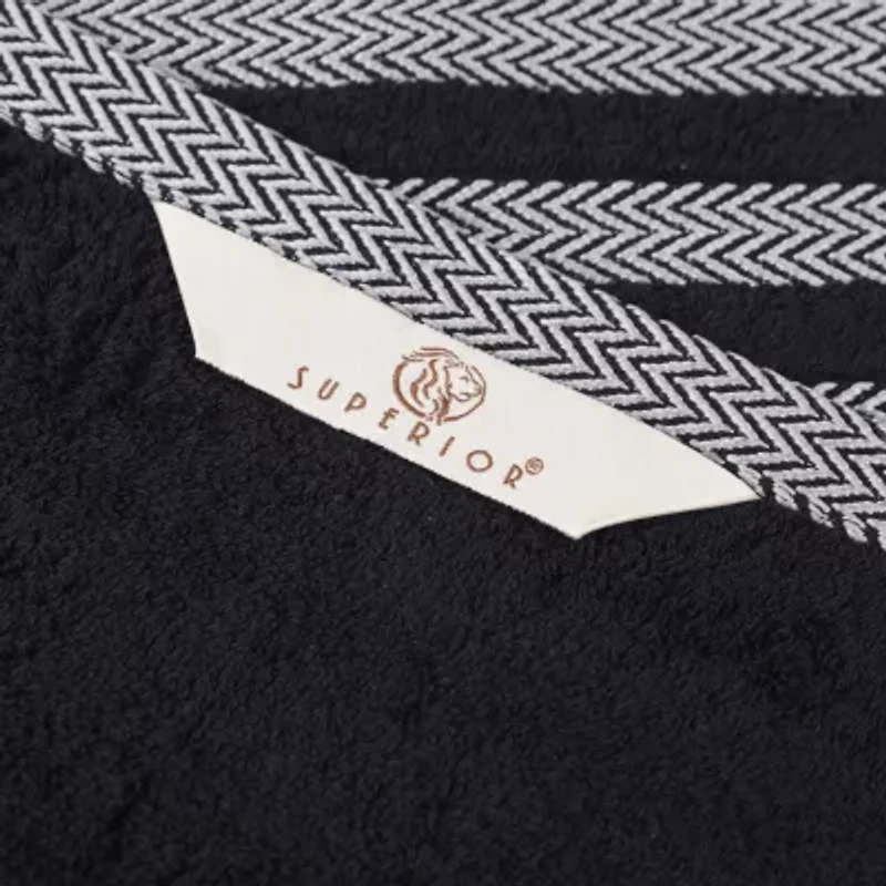 SUPERIOR® Hays Collection | 100% Cotton 3-pc. Quick Dry Bath Towel