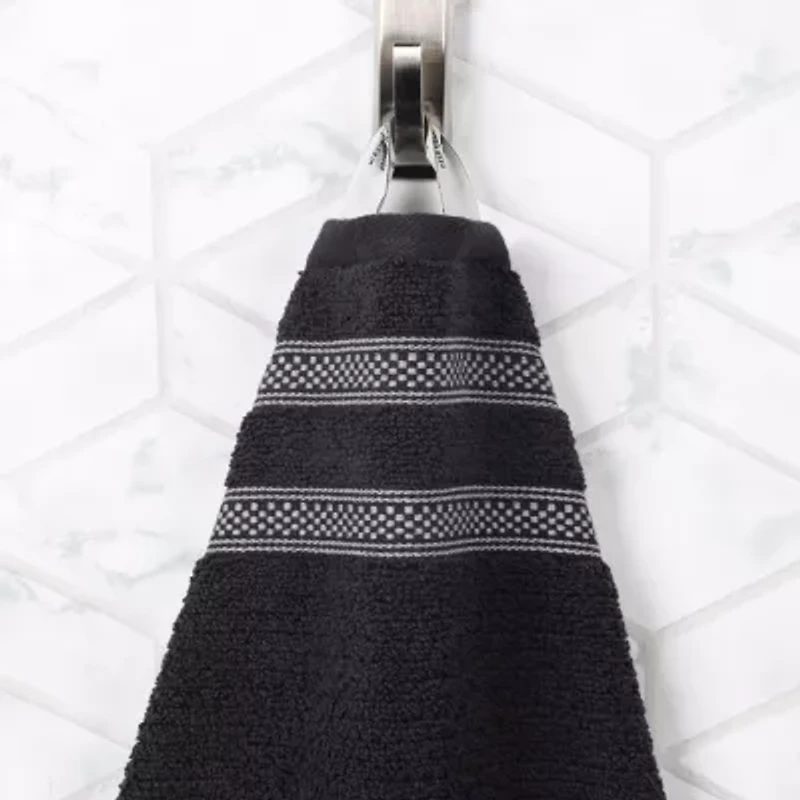 SUPERIOR® Brea Collection | 100% Cotton 3-pc. Quick Dry Geometric Bath Towel