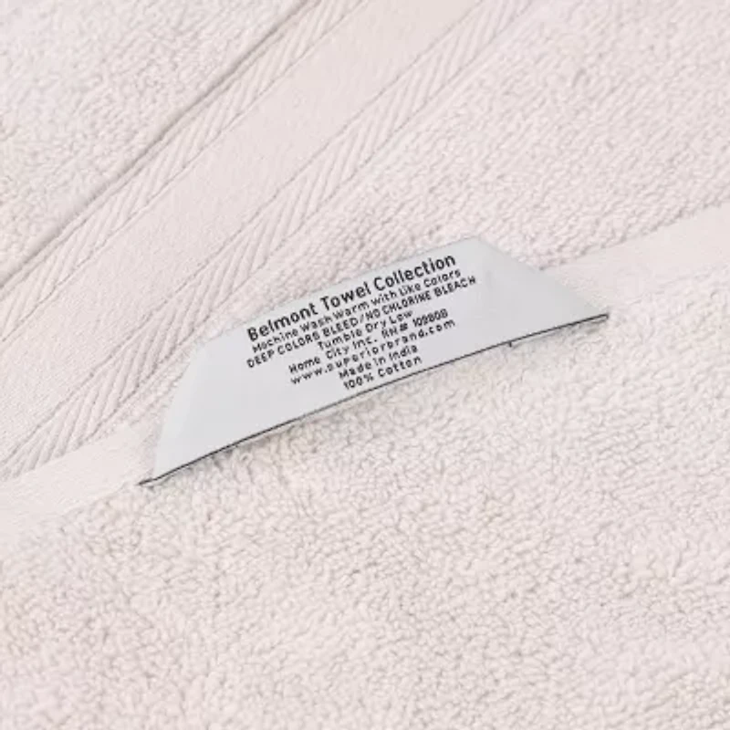 SUPERIOR® Belmont Collection | 100% Cotton 12-pc. Quick Dry Solid Bath Towel Set