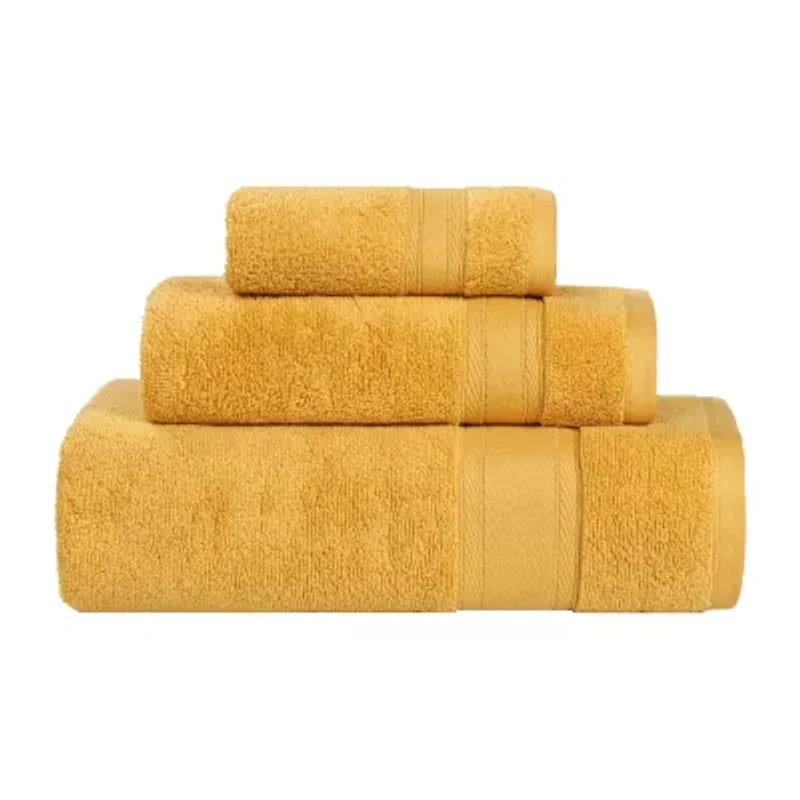 SUPERIOR® Belmont Collection | 100% Cotton 3-pc. Quick Dry Solid Bath Towel Set
