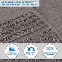 SUPERIOR® Napa Collection | 100% Cotton 12-pc. Quick Dry Washcloth