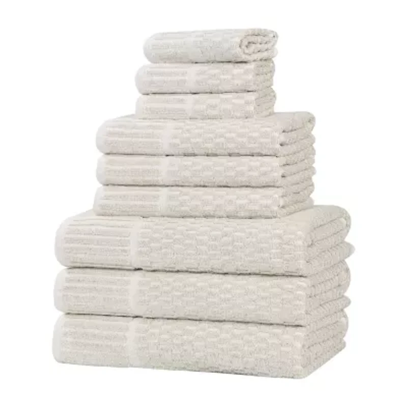 SUPERIOR® Juno Collection 9-pc. Quick Dry Solid Bath Towel Set