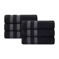 SUPERIOR® Brea Collection | 100% Cotton 6-pc. Solid Hand Towel
