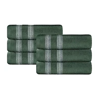 SUPERIOR® Brea Collection | 100% Cotton 6-pc. Solid Hand Towel