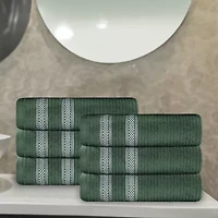 SUPERIOR® Brea Collection | 100% Cotton 6-pc. Solid Hand Towel