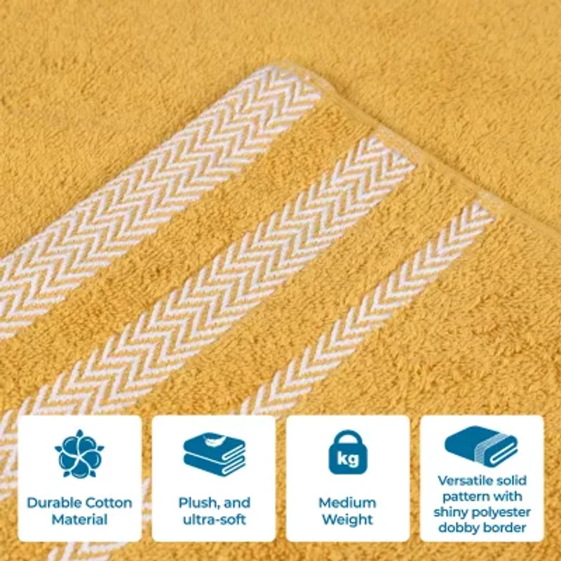 SUPERIOR® Hays Collection | 100% Cotton 12-pc. Quick Dry Washcloth