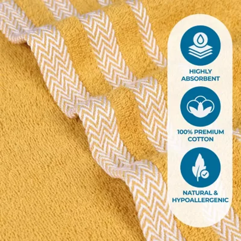 SUPERIOR® Hays Collection | 100% Cotton 12-pc. Quick Dry Washcloth