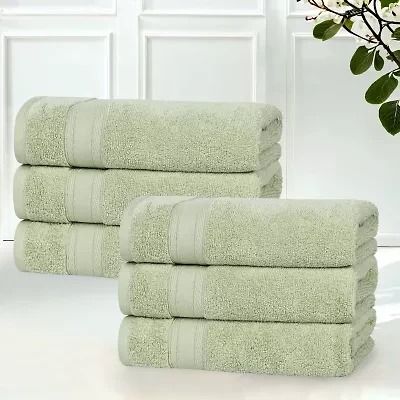 SUPERIOR® Belmont Collection | 100% Cotton 6-pc. Solid Hand Towel