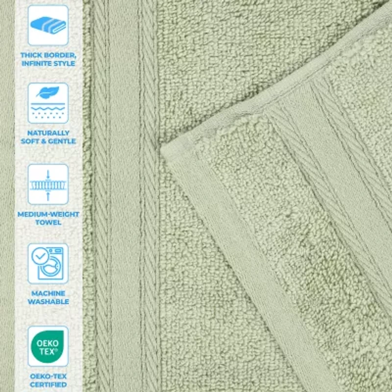 SUPERIOR® Belmont Collection | 100% Cotton 6-pc. Solid Hand Towel