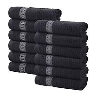SUPERIOR® Brea Collection | 100% Cotton 12-pc. Quick Dry Washcloth
