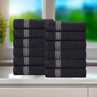 SUPERIOR® Brea Collection | 100% Cotton 12-pc. Quick Dry Washcloth