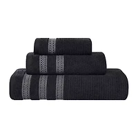 SUPERIOR® Brea Collection | 100% Cotton 3-pc. Quick Dry Solid Bath Towel Set