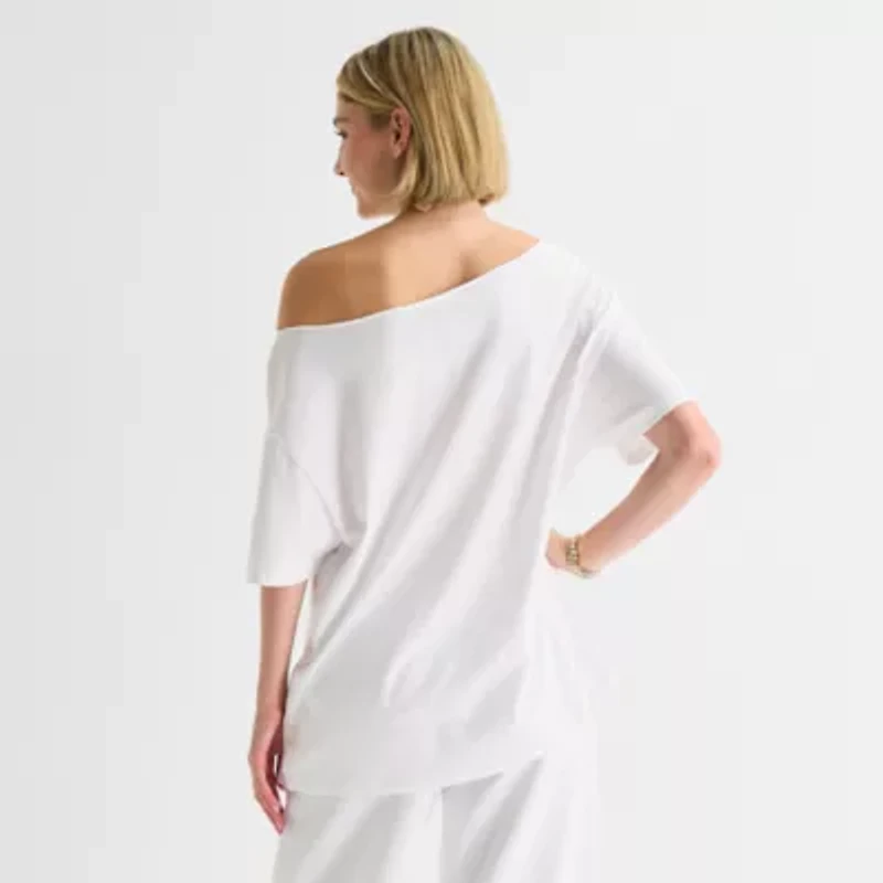 Grayson Threads, The Label Womens Juniors Crew Neck Short Sleeve Hello Kitty Graphic T-Shirt